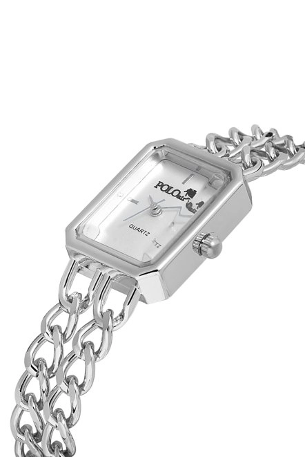 Vintage Zincir Kordon Kadın Kol Saati Gümüş Pl-1503B2X Gümüş Pl-1503B2X