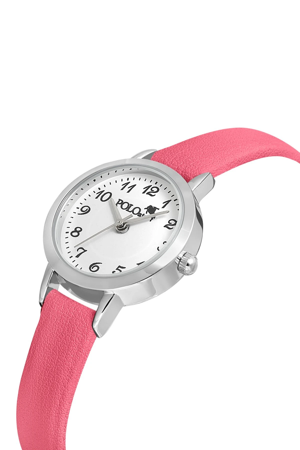 Klasik Deri Kordon Kadın Kol Saati Dorika Bileklik Kombin Pembe Gümüş Renk Pl-1518B6 Pembe-Gümüş Pl-1518B6