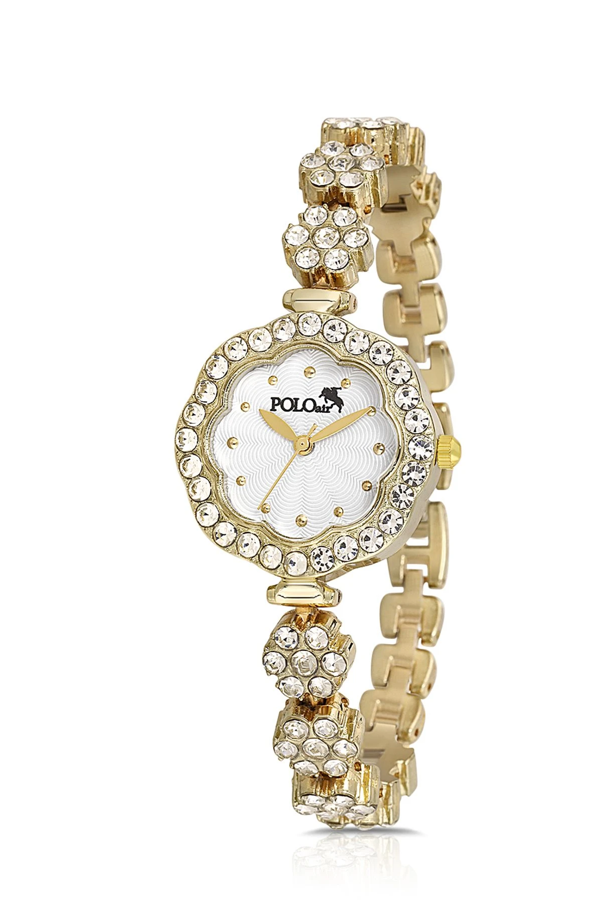 Lüx Taşlı Vintage Kadın Kol Saati Gold Pl-1500B1X Gold Pl-1500B1X
