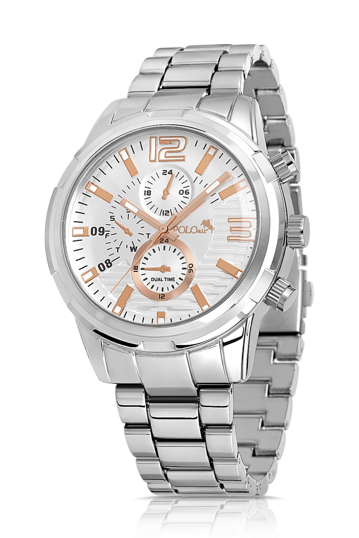 Metal Kordon Erkek Kol Saati Gümüş Renk Pl-0921E4X Gümüş Pl-0921E4X