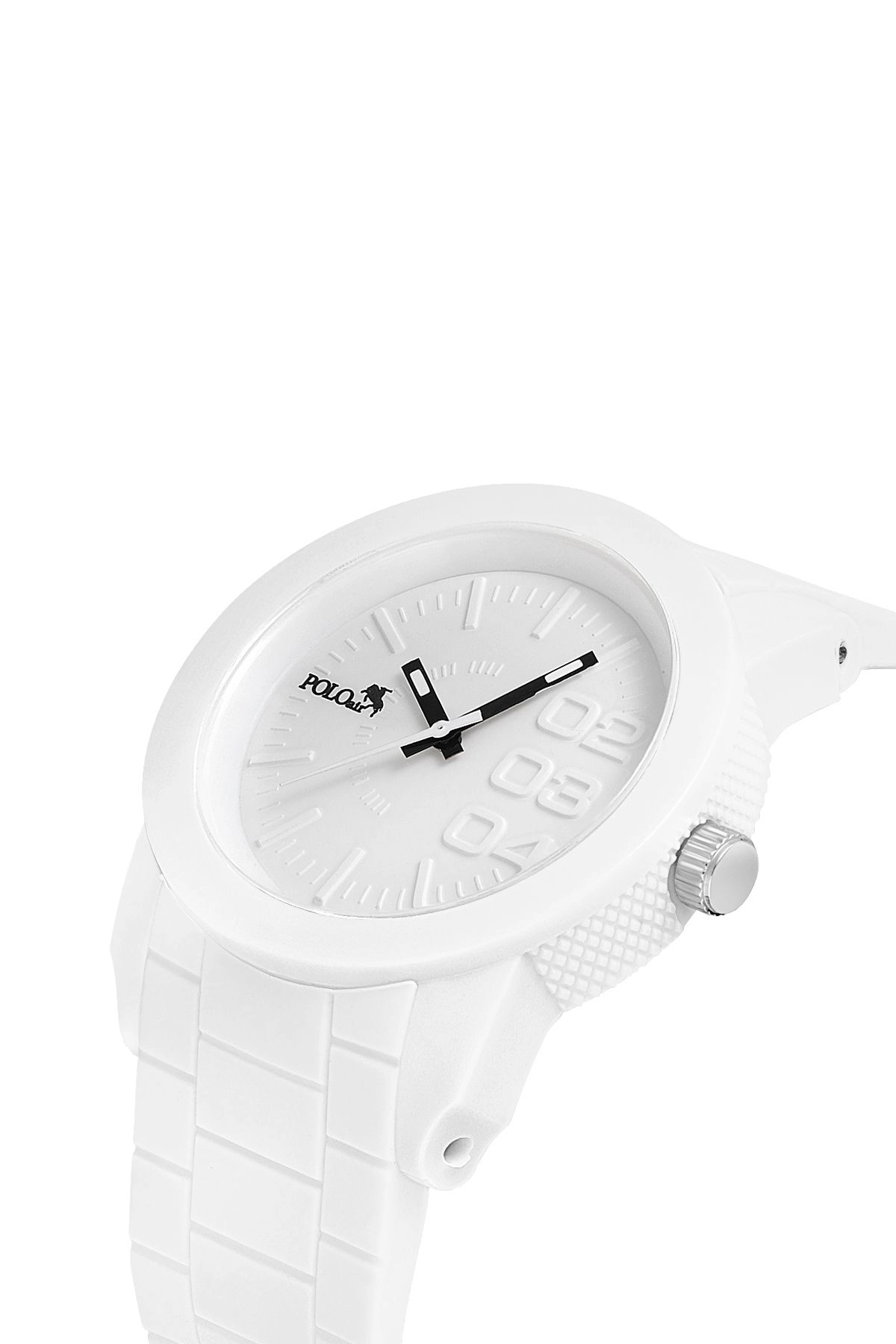 Silikon Kordon Spor Erkek Kol Saati Beyaz Renk Pl-0947E3X Beyaz Pl-0947E3X