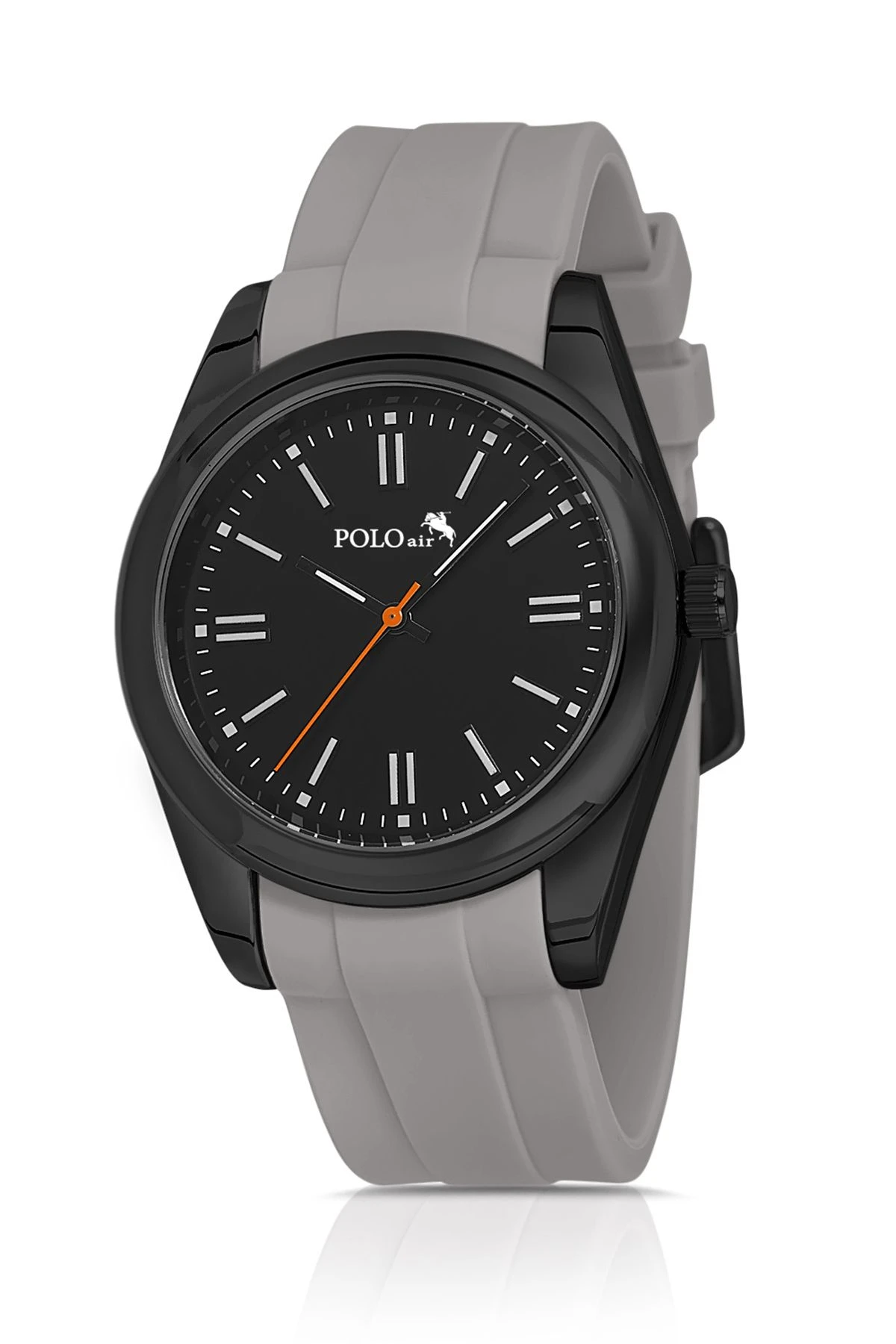 Silikon Kordon Spor Erkek Kol Saati Gri Siyah Renk Pl-0948E7X Gri Pl-0948E7X