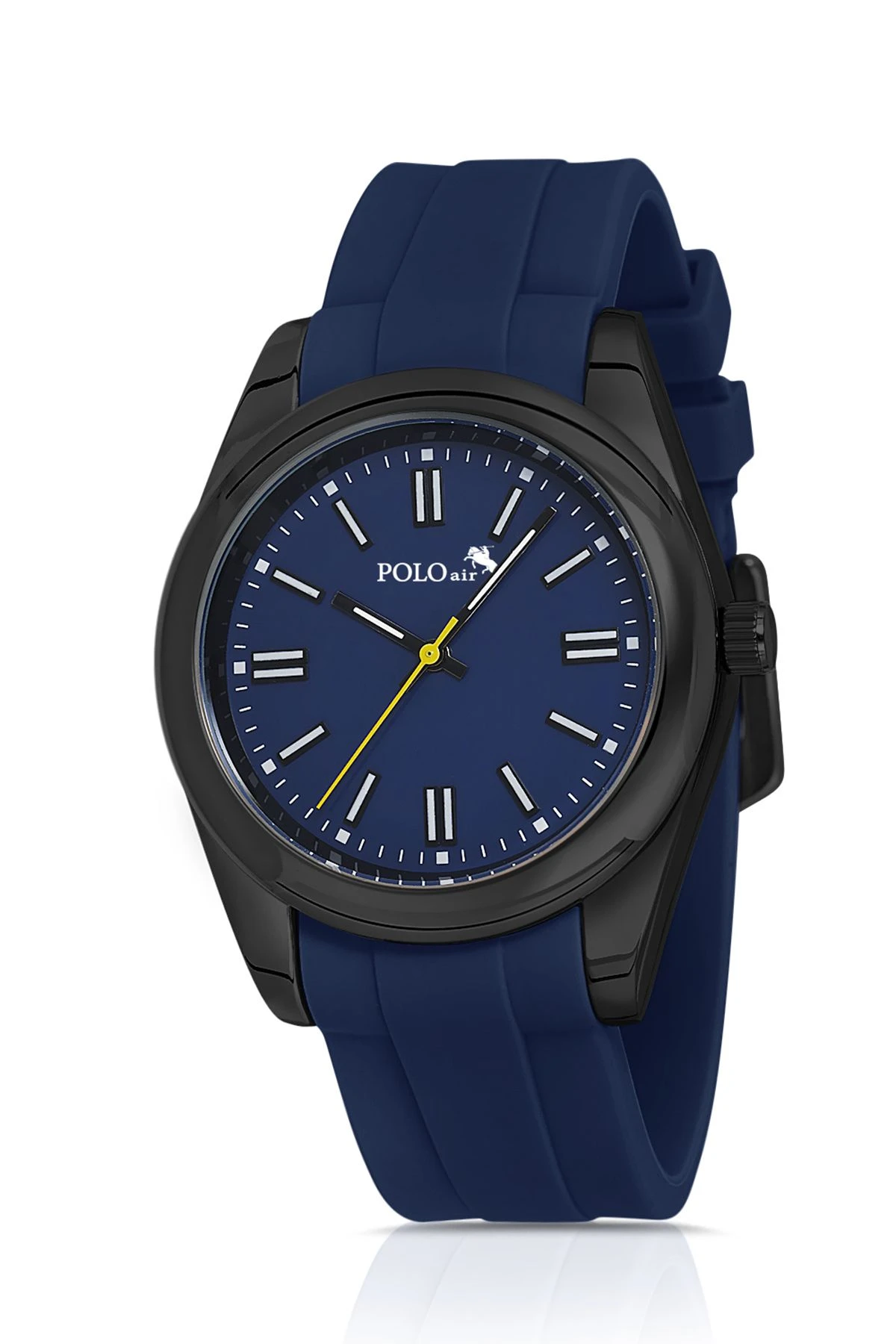 Silikon Kordon Spor Erkek Kol Saati Lacivert Siyah Renk Pl-0948E2X Lacivert Pl-0948E2X