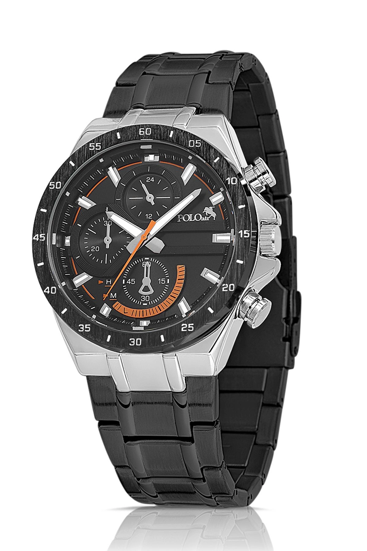 Spor Erkek Kol Saati Siyah-Turuncu Pl-0890E4X Pl-0890E4X Pl-0890E4X