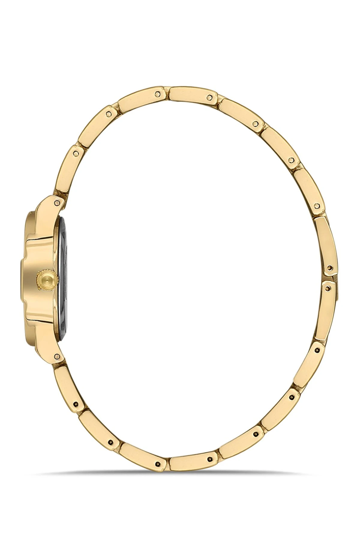 Tek Sıra Lüx Taşlı Kadın Kol Saati Gold Renk Pl-1513B1X Gold Pl-1513B1X