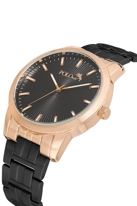 Erkek Metal Kol Saati Siyah Bakır Renk Pl-0919E4X Siyah-Bakır Pl-0919E4X