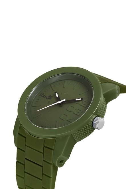 Silikon Kordon Spor Erkek Kol Saati Koyu Yeşil Renk Pl-0947E5X Yeşil Pl-0947E5X