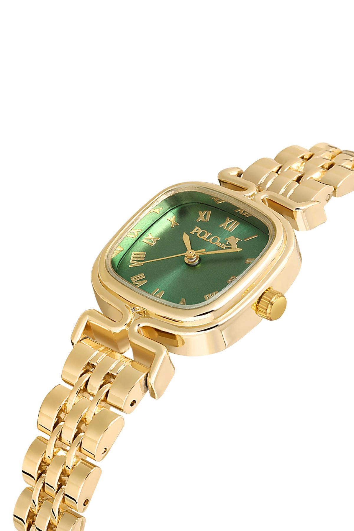 Vintage Kadın Kol Saati Gold Yeşil Renk Pl-1493B3X Gold-Yeşil Pl-1493B3X