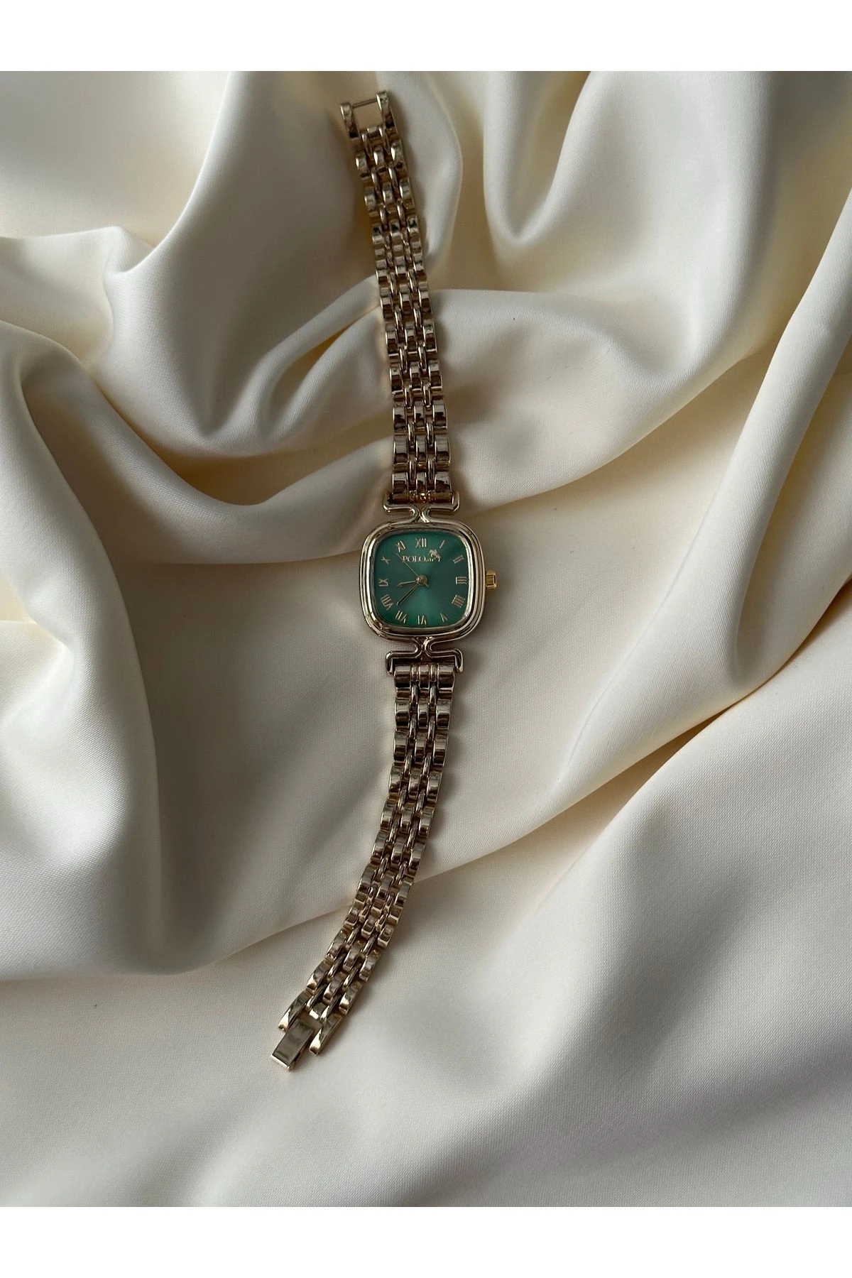 Vintage Kadın Kol Saati Gold Yeşil Renk Pl-1493B3X Gold-Yeşil Pl-1493B3X
