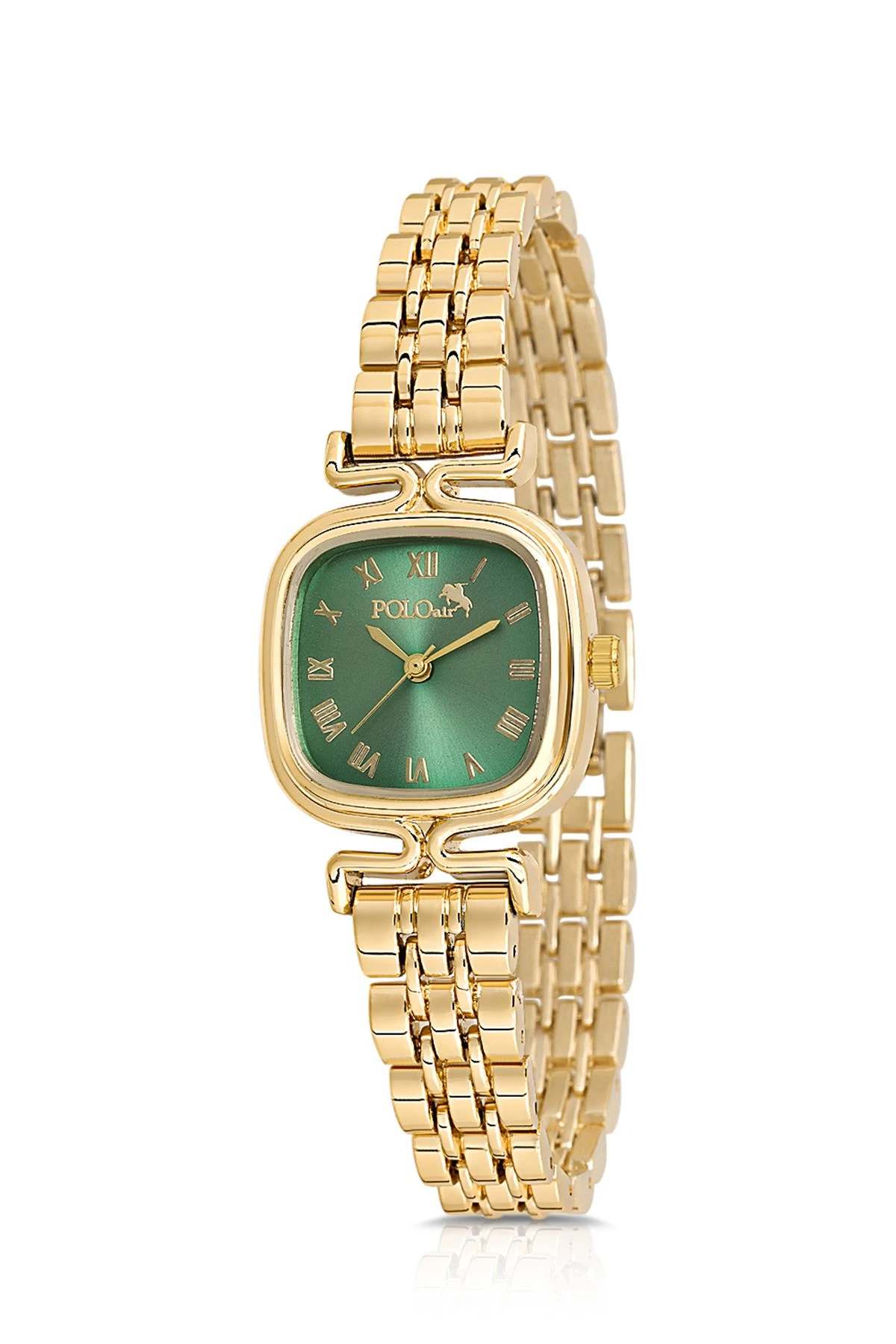 Vintage Kadın Kol Saati Gold Yeşil Renk Pl-1493B3X Gold-Yeşil Pl-1493B3X