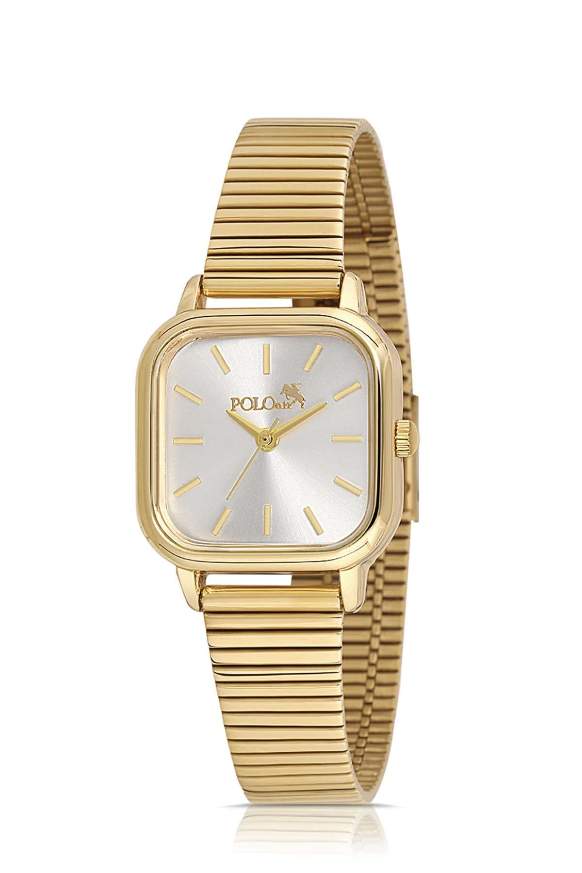 Vintage Kadın Kol Saati Zirkon Taşlı Lüx Bileklik Hediyelik Kombin Gold Pl-1505B1 Gold Pl-1505B1