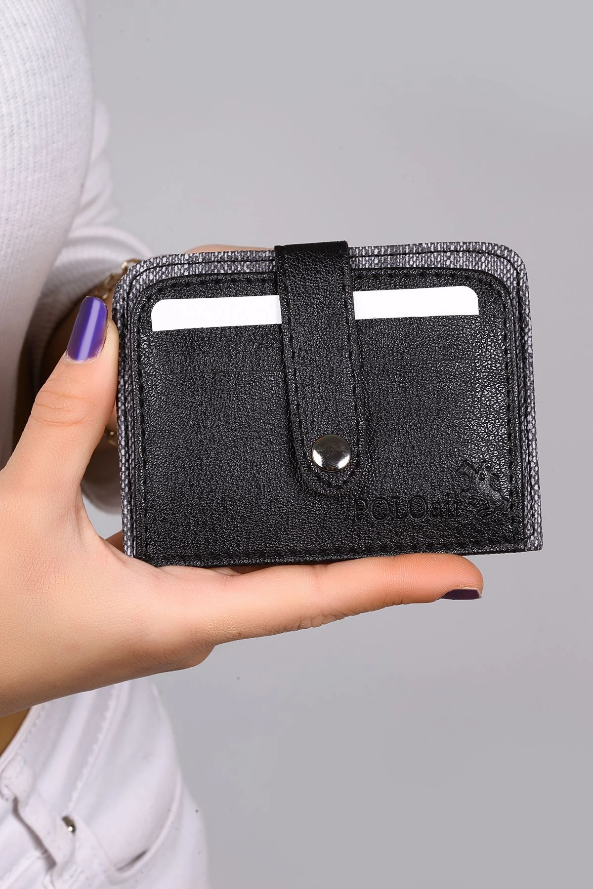 Erkek Kol Saati Cüzdan Kemer Kartlık Kombin Gri Set-Gümüş Pl-0891E6 Gri Set-Gümüş Pl-0891E6