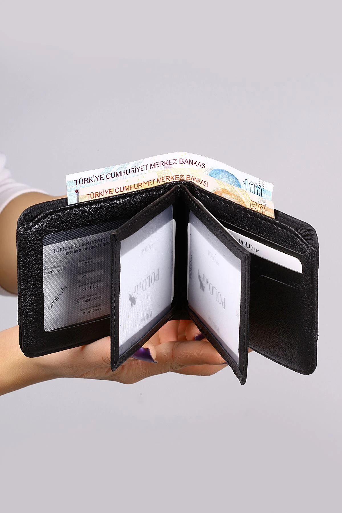 Erkek Kol Saati Cüzdan Kemer Kartlık Kombin Siyah Set Pl-0891E1 Siyah Set Pl-0891E1