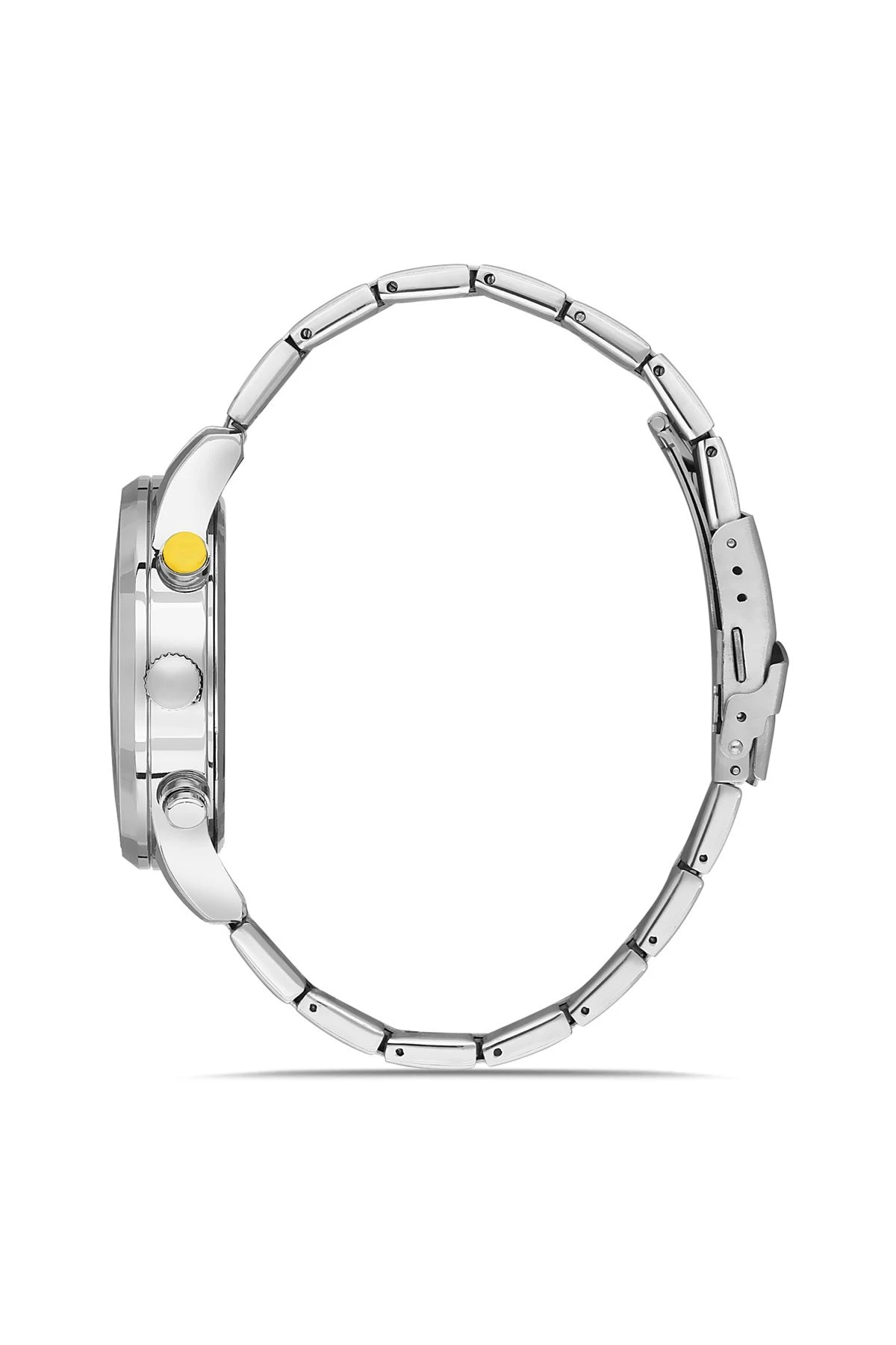 Klasik Metal Erkek Kol Saati Gümüş Sarı Renk Pl-0975E4X Gümüş-Sarı Pl-0975E4X