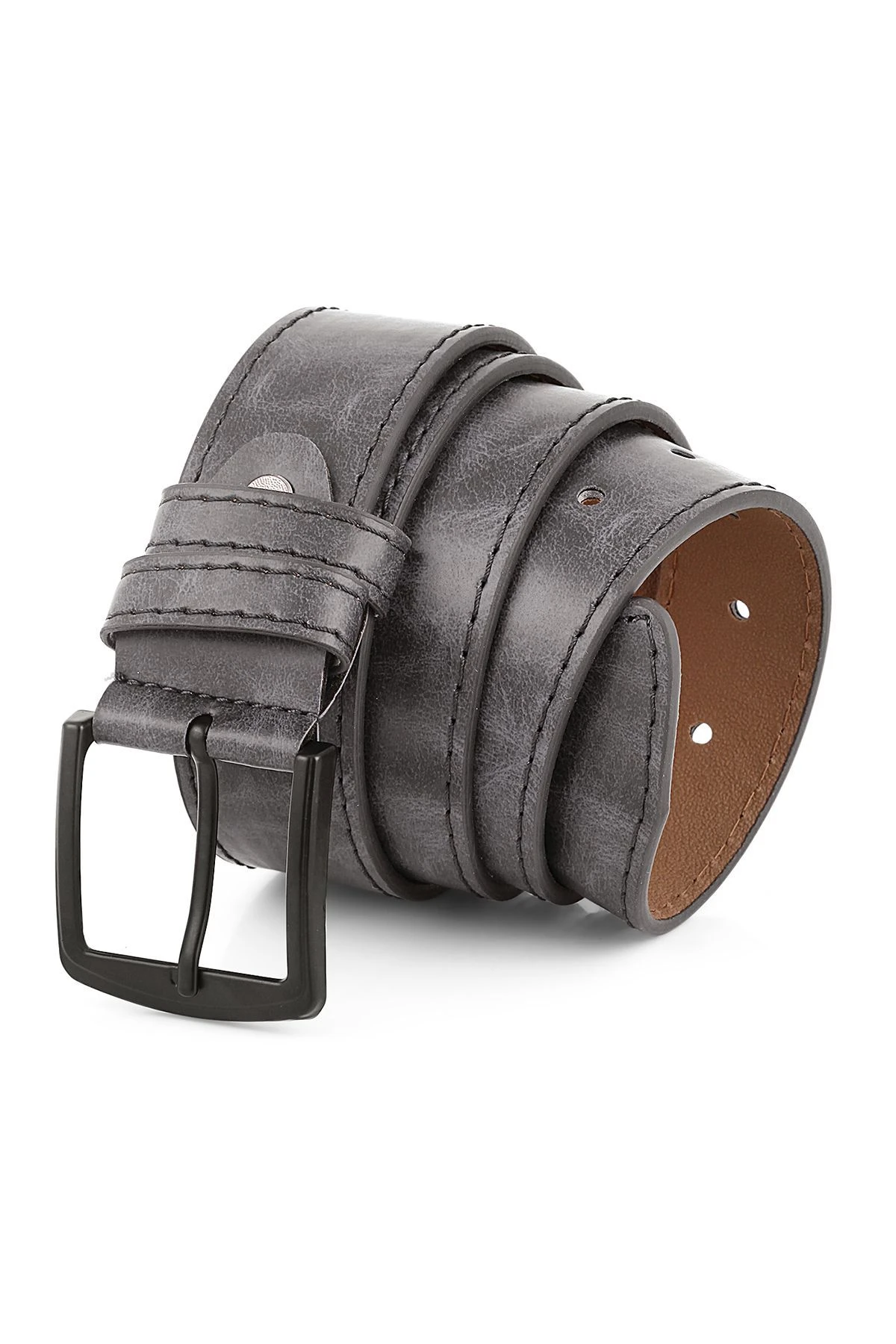 Metal Kordon Erkek Kol Saati El Çantası Cüzdan Kemer Kartlık Çakmak Set Gümüş Renk Pl-0938E5 Gümüş Pl-0938E5