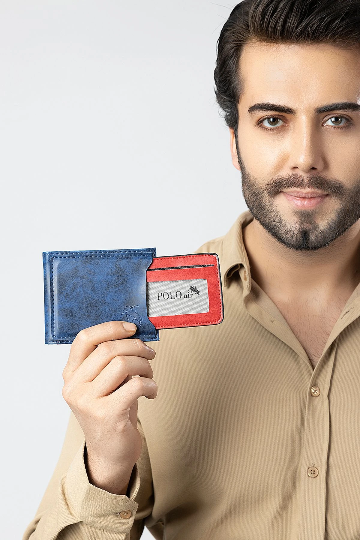 Erkek Set Kombin Kemer Cüzdan Kartlık Çakmak Kol Saati Hediyelik Kutusunda Lacivert Set Pl-0974E2 Lacivert Pl-0974E2
