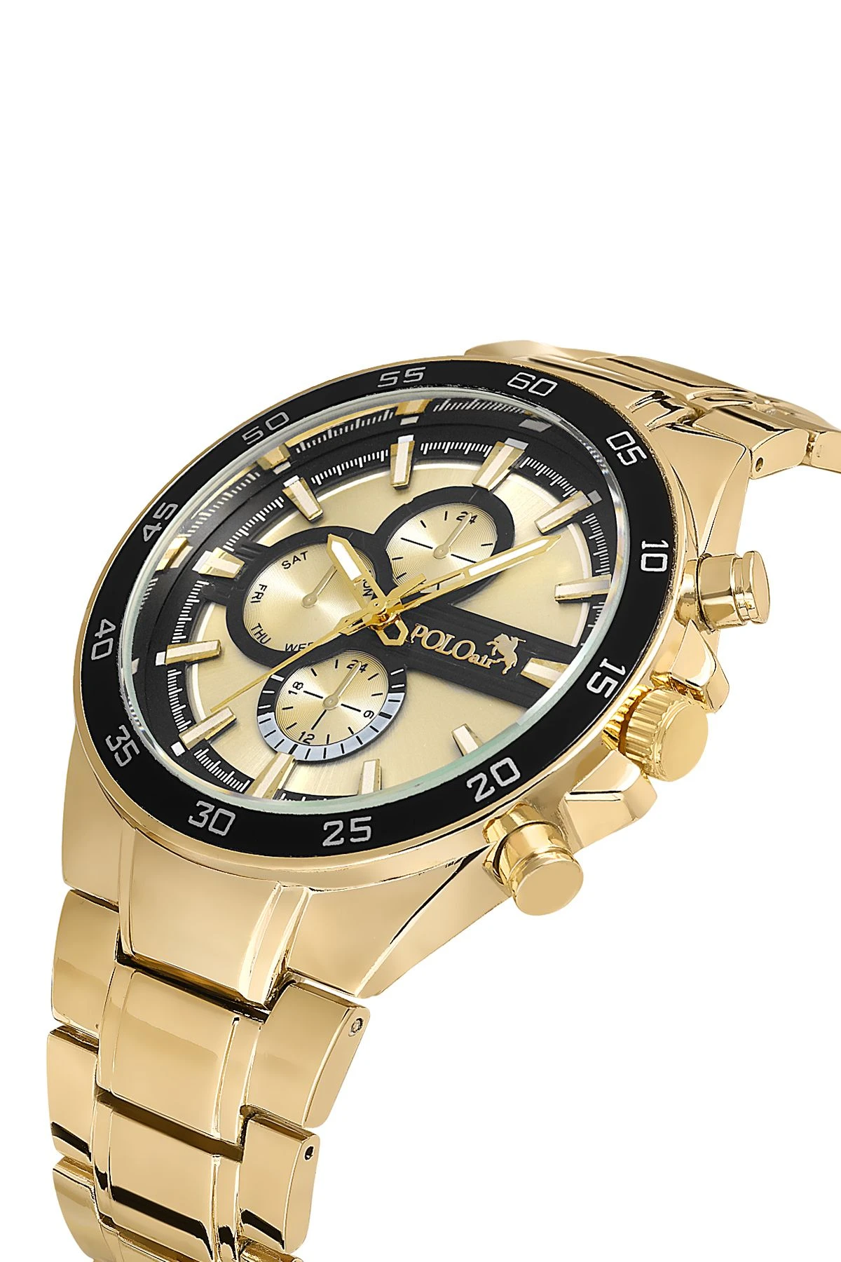 Erkek Set Kombin Kemer Cüzdan Kartlık Parfüm Kol Saati Hediyelik Kutusunda Siyah Gold Set Pl-0961E6 Siyah-Gold Pl-0961E6