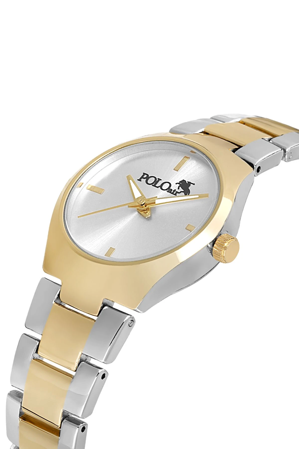 Kadın Kol Saati Zirkon Taşlı Kolye Ve Bileklik Özel Kombin Set Gümüş Gold Renk St-2149S4 Gold-Gümüş St-2149S4
