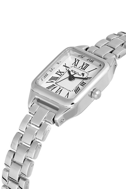 Romen Rakamlı Vintage Kadın Kol Saati Gümüş Renk Pl-1522B2X Gümüş Pl-1522B2X