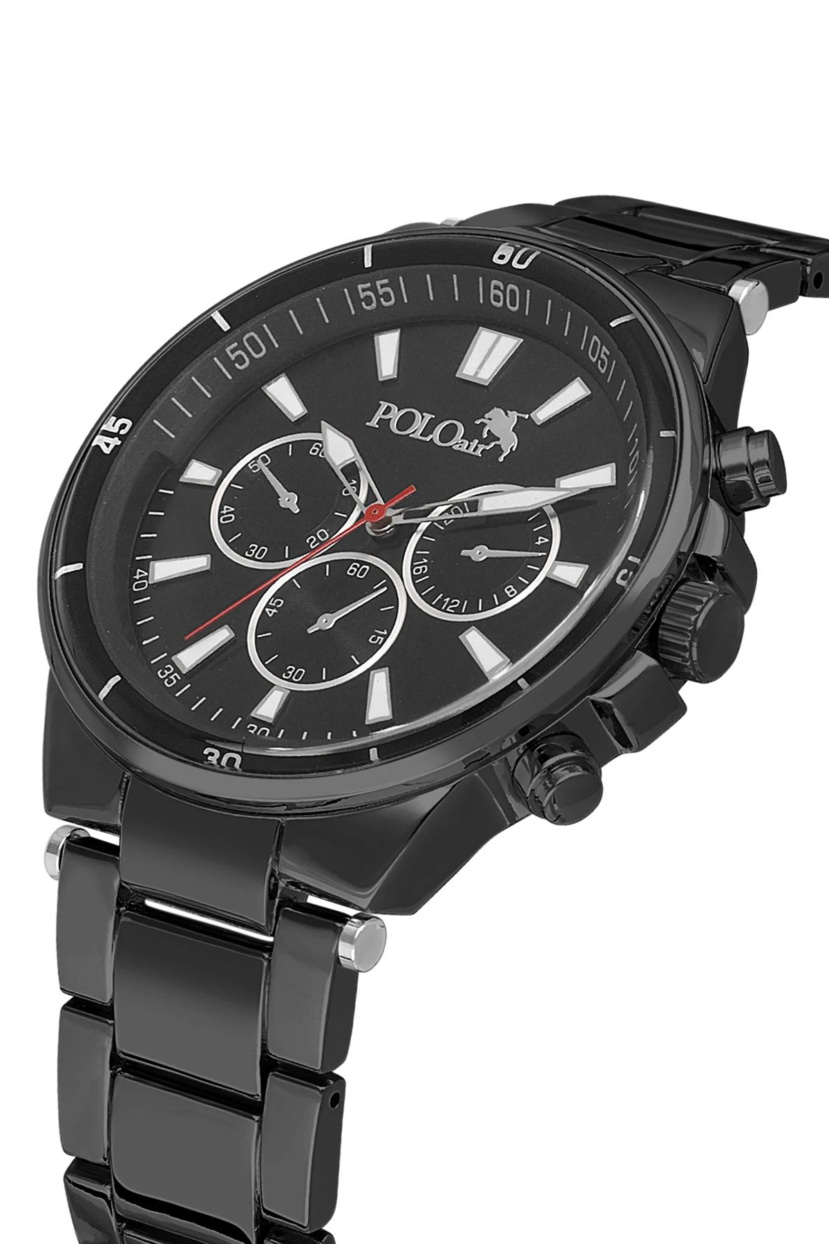 Erkek Kol Saati Cüzdan Kemer Kartlık Çakmak Set Kombin Siyah Renk Pl-0994E1 Siyah Pl-0994E1