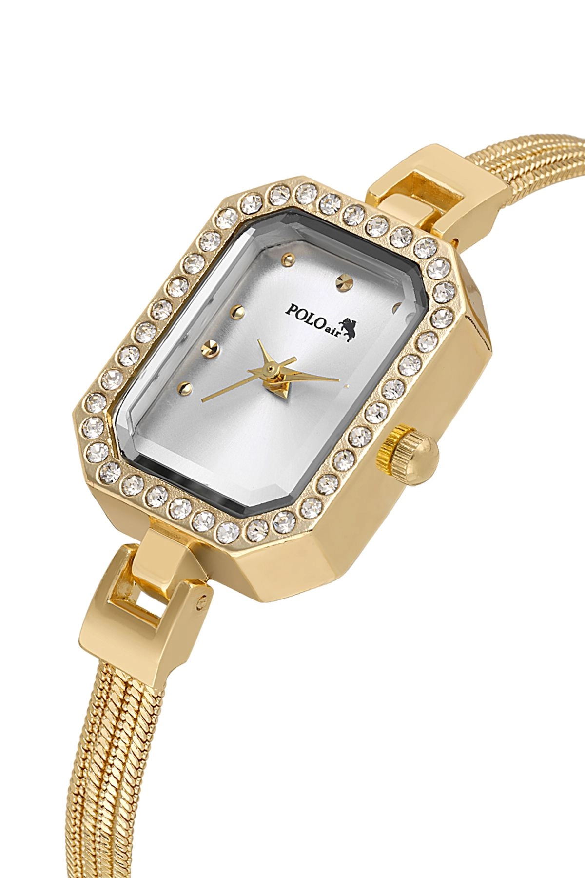 Hasır Metal Kordon Kadın Kol Saati Gold Renk Pl-1545B1X Gold Pl-1545B1X