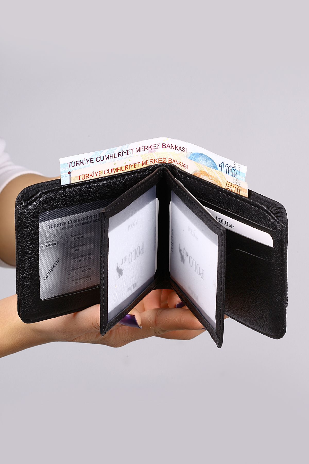 Klasik Erkek Kol Saati Cüzdan Kemer Kartlık Set Kombin Siyah Renk Pl-0997E1 Siyah Pl-0997E1