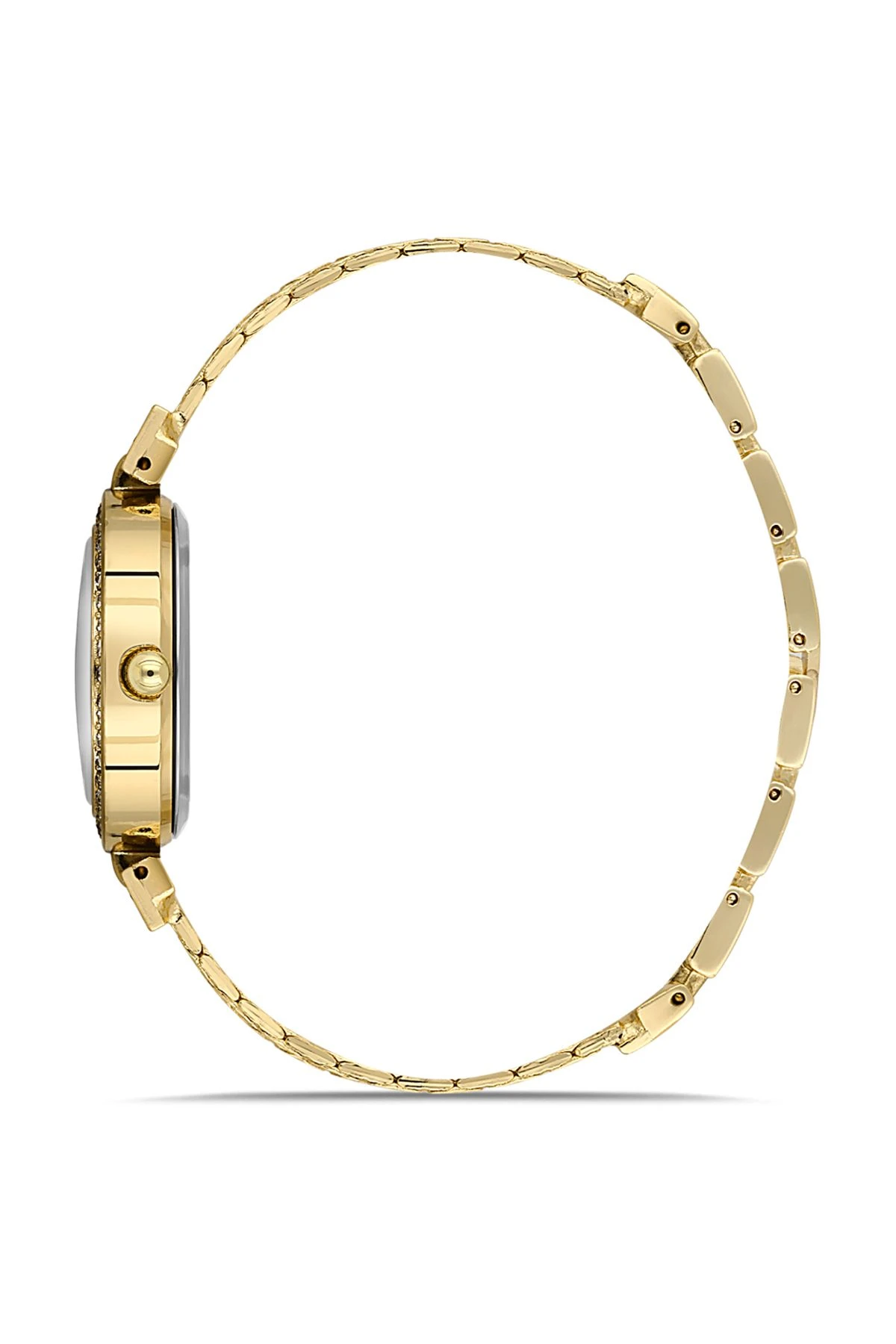 Lüx Taşlı Kadın Kol Saati Gold Renk Pl-1548B1X Gold Pl-1548B1X