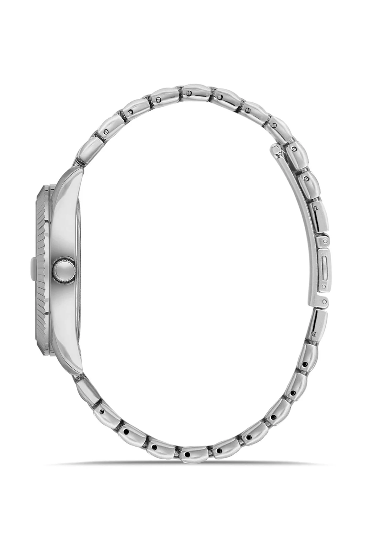 Mercek Takvimli Metal Kasa Erkek Kol Saati Gümüş Renk Pl-0988E3X Gümüş Pl-0988E3X