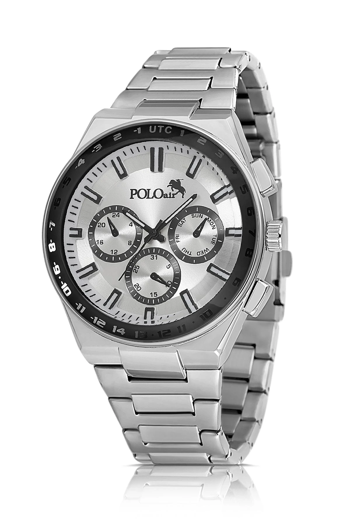 Metal Kasa Erkek Kol Saati Gümüş Renk Pl-0990E5X Gümüş Pl-0990E5X