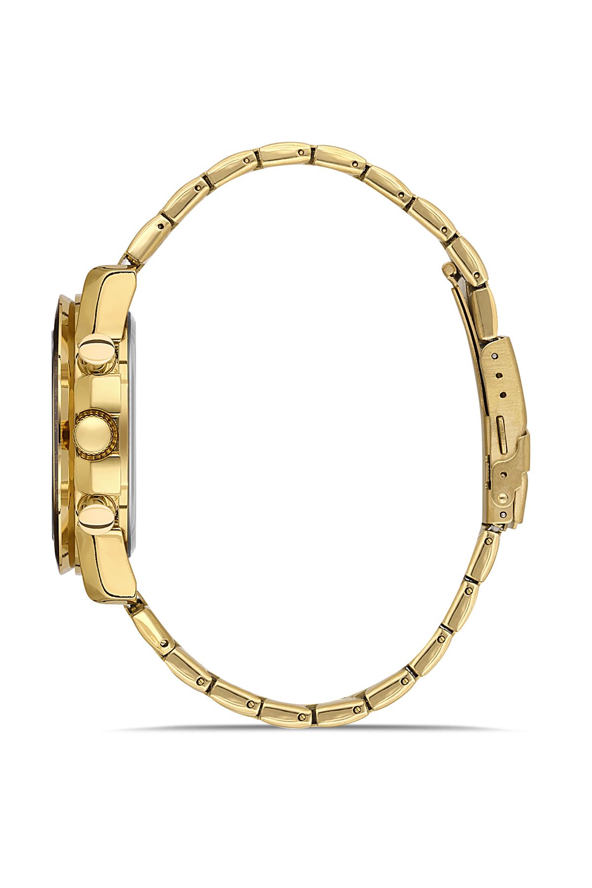 Spor Kasa Erkek Kol Saati Gold Siyah Renk Pl-0991E4X Gold-Siyah Pl-0991E4X