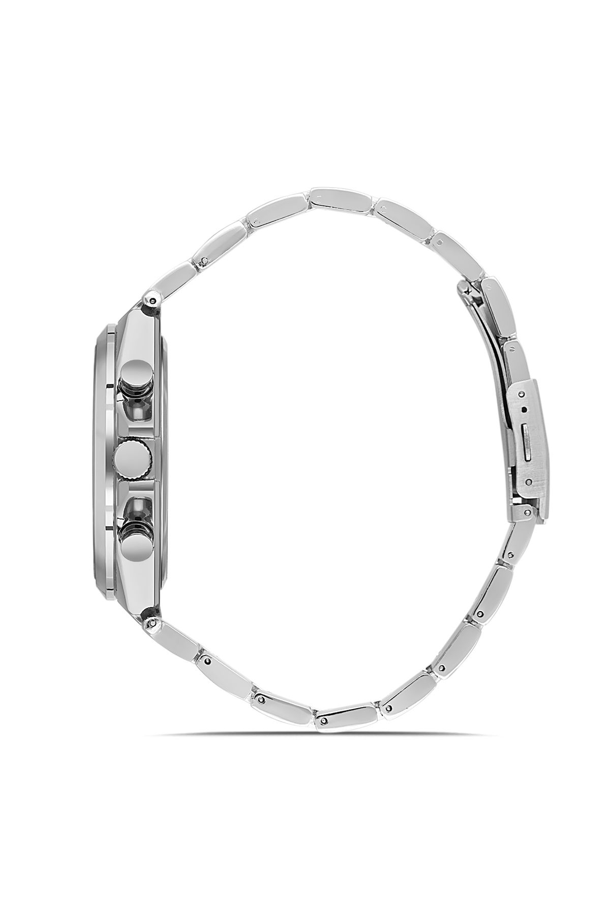 Spor Kasa Erkek Kol Saati Gümüş Siyah Renk Pl-0996E3X Siyah-Gümüş Pl-0996E3X