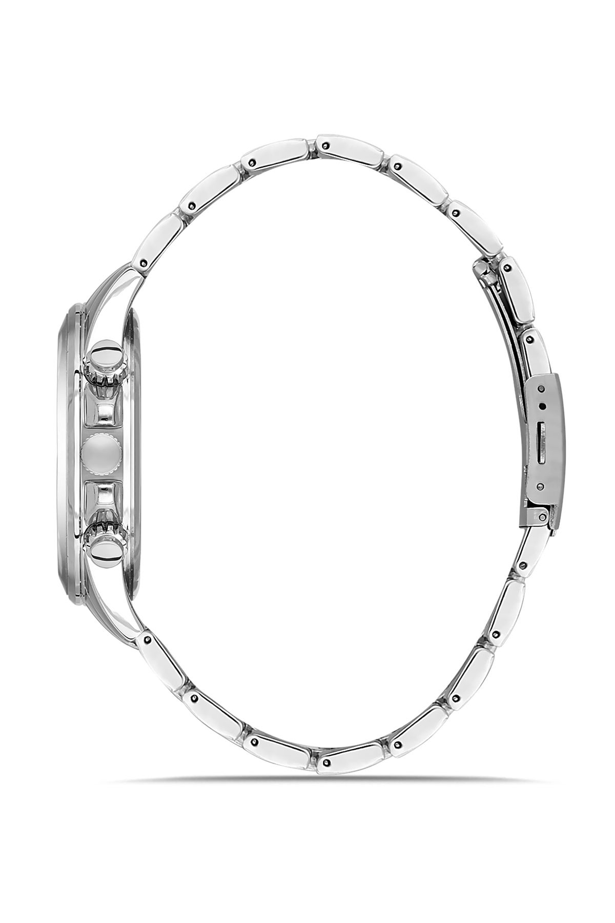 Spor Kasa Klasik Metal Erkek Kol Saati Gümüş Yeşil Renk Pl-0995E4X Yeşil-Gümüş Pl-0995E4X