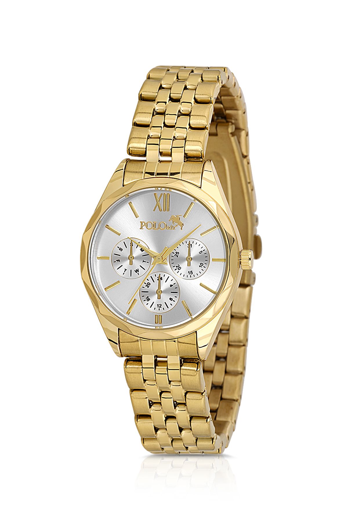 Spor Şık Kadın Kol Saati Gold Renk Pl-1552B1X Gold Pl-1552B1X