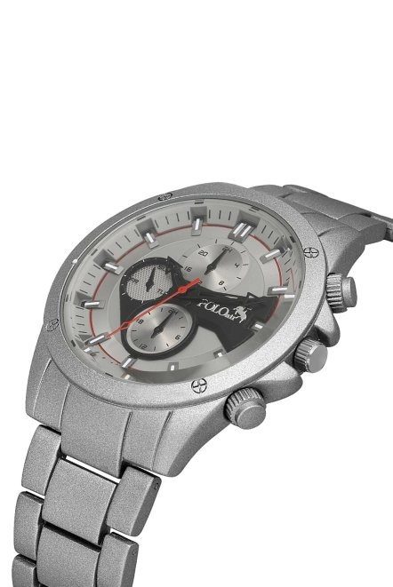 Erkek Kol Saati Gümüş Metalik Gri Renk Pl-0993E6X Metalik-Gri Pl-0993E6X
