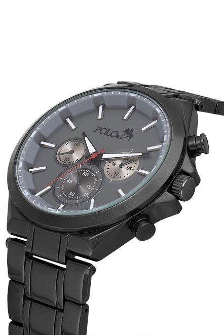 Spor Kasa Erkek Kol Saati Antrasit Gri Renk Pl-0996E6X Metalik-Gri Pl-0996E6X