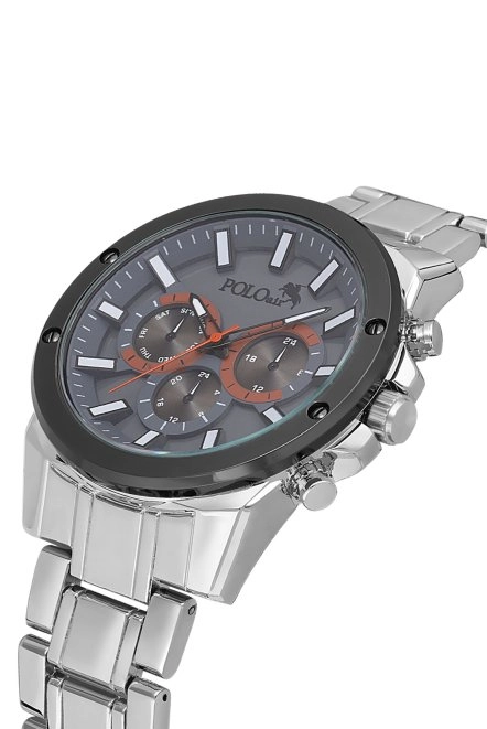 Spor Kasa Erkek Kol Saati Gümüş Gri Renk Pl-0992E3X Gümüş-Gri Pl-0992E3X