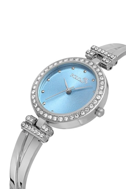 Vintage Kadın Kol Saati Gümüş Mavi Renk Pl-1534B5X Mavi-Gümüş Pl-1534B5X