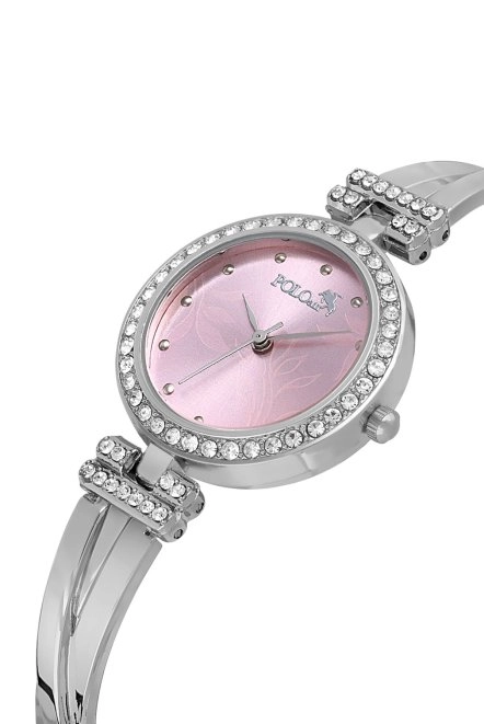 Vintage Kadın Kol Saati Gümüş Pembe Renk Pl-1534B4X Pembe-Gümüş Pl-1534B4X