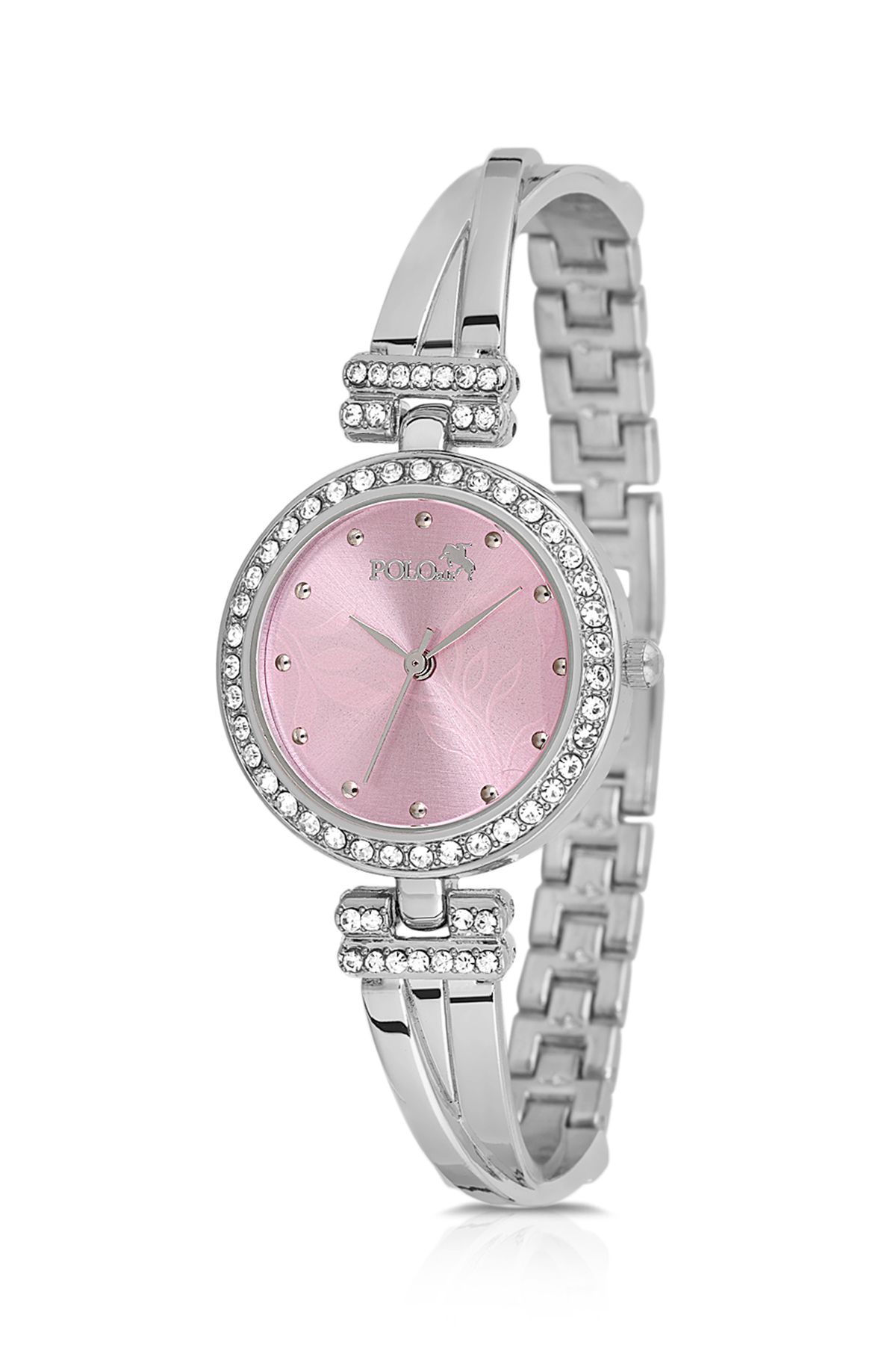 Vintage Kadın Kol Saati Gümüş Pembe Renk Pl-1534B4X Pembe-Gümüş Pl-1534B4X
