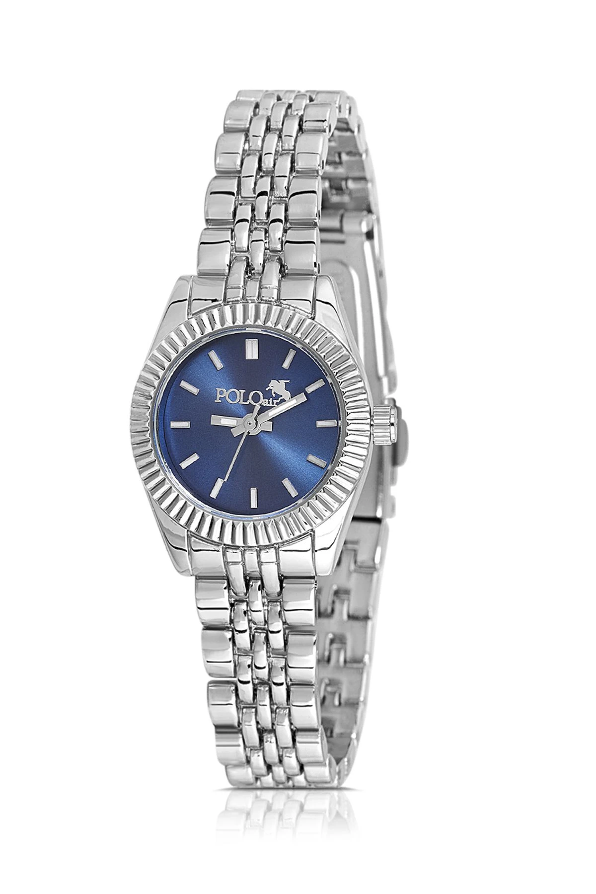 Zarif Kadın Kol Saati Gümüş Lacivert Renk Pl-1553B3X Lacivert-Gümüş Pl-1553B3X