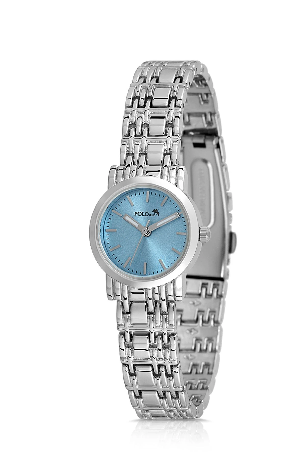 Zarif Kadın Kol Saati Gümüş Mavi Renk Pl-1549B5X Mavi-Gümüş Pl-1549B5X