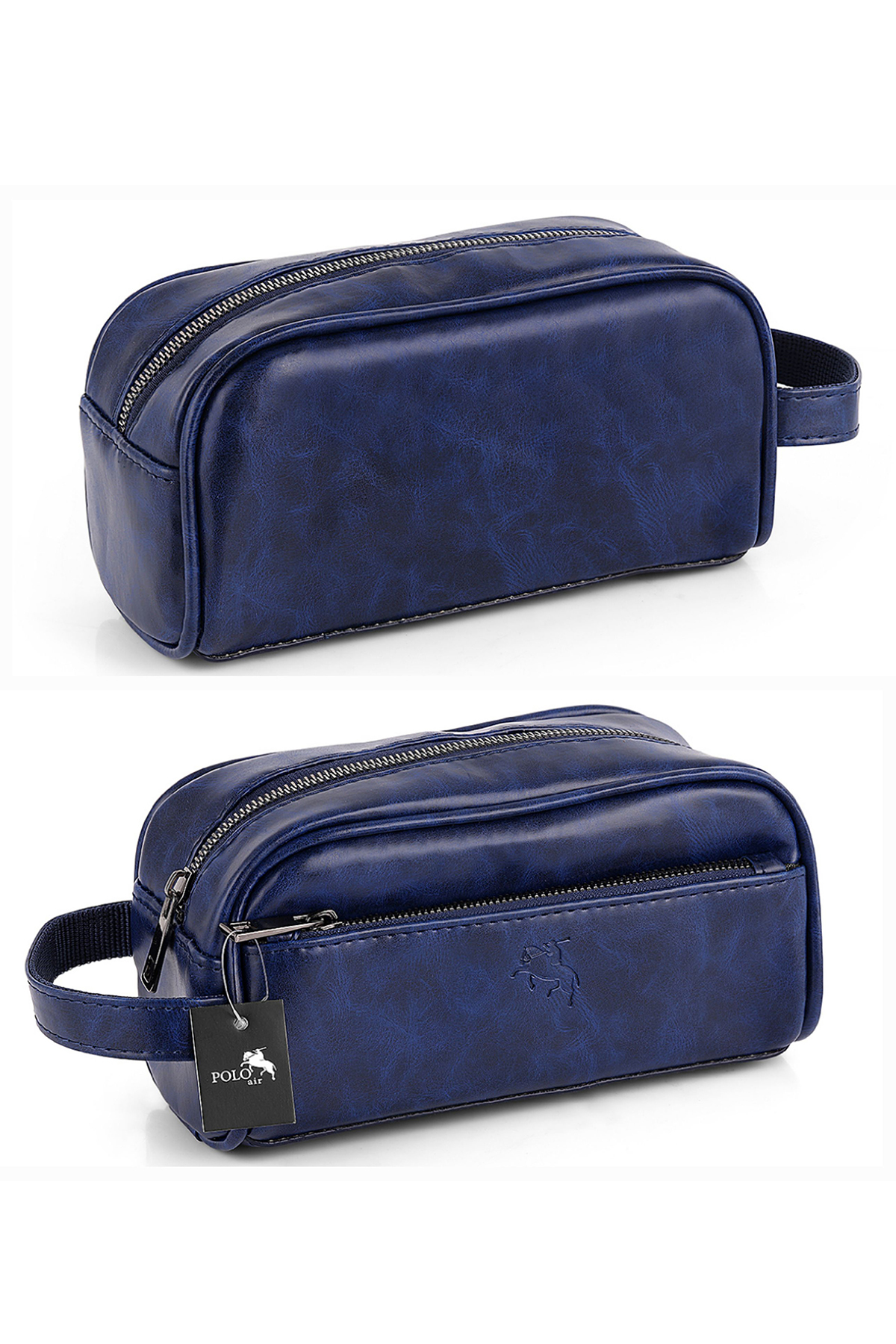 Erkek Kol Saati Cüzdan Kemer Kartlık Çakmak El Çanta Kombin Set Gümüş Lacivert Renk Pl-7082E2 Lacivert Pl-7082E2