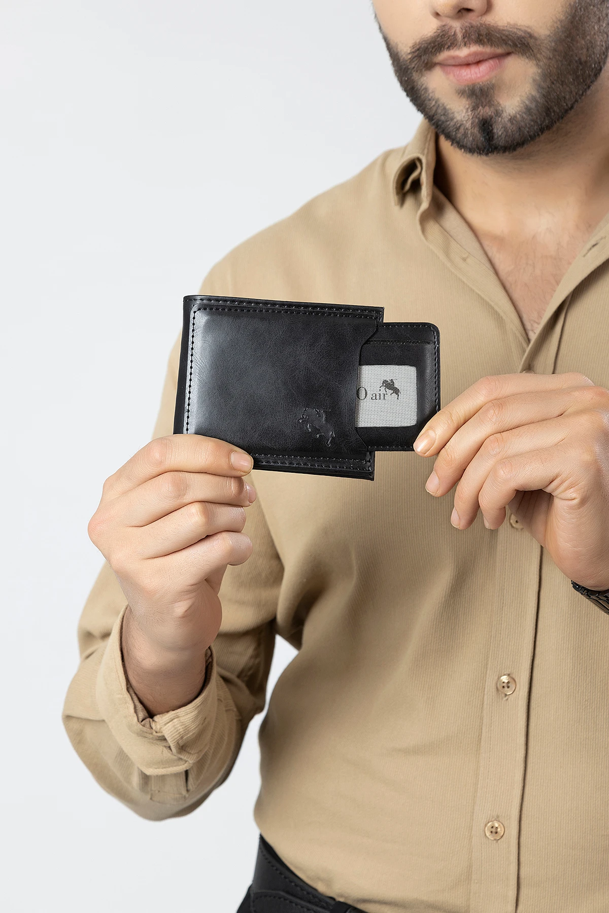 Mercek Takvimli Erkek Kol Saati Kemer Cüzdan Kartlık Parfüm Seti Siyah Renk Pl-7075E1 Siyah Pl-7075E1