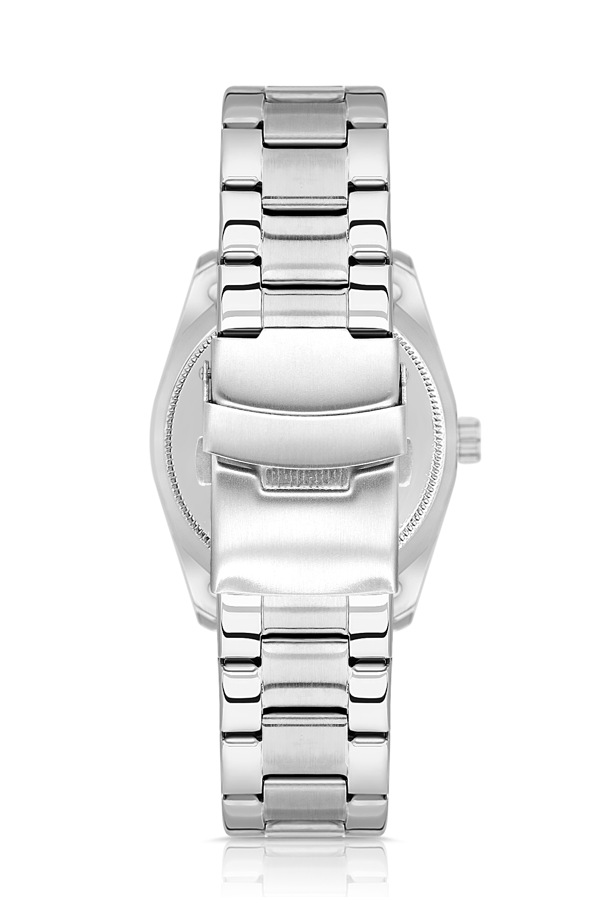 Ay Gün Gösterge Takvimli Erkek Kol Saati Gümüş Siyah Renk Pl-7076E3X Siyah Pl-7076E3X