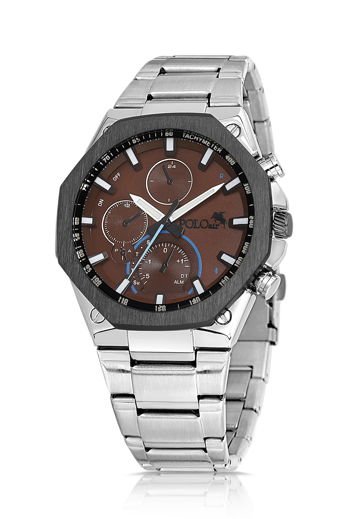 Erkek Kol Saati Cüzdan Kemer Hediyelik Kutusunda Kahverengi Taba Set Gümüş Kahverengi Renk Pl-7044E5 Kahverengi-Taba-Gümüş Pl-7044E5