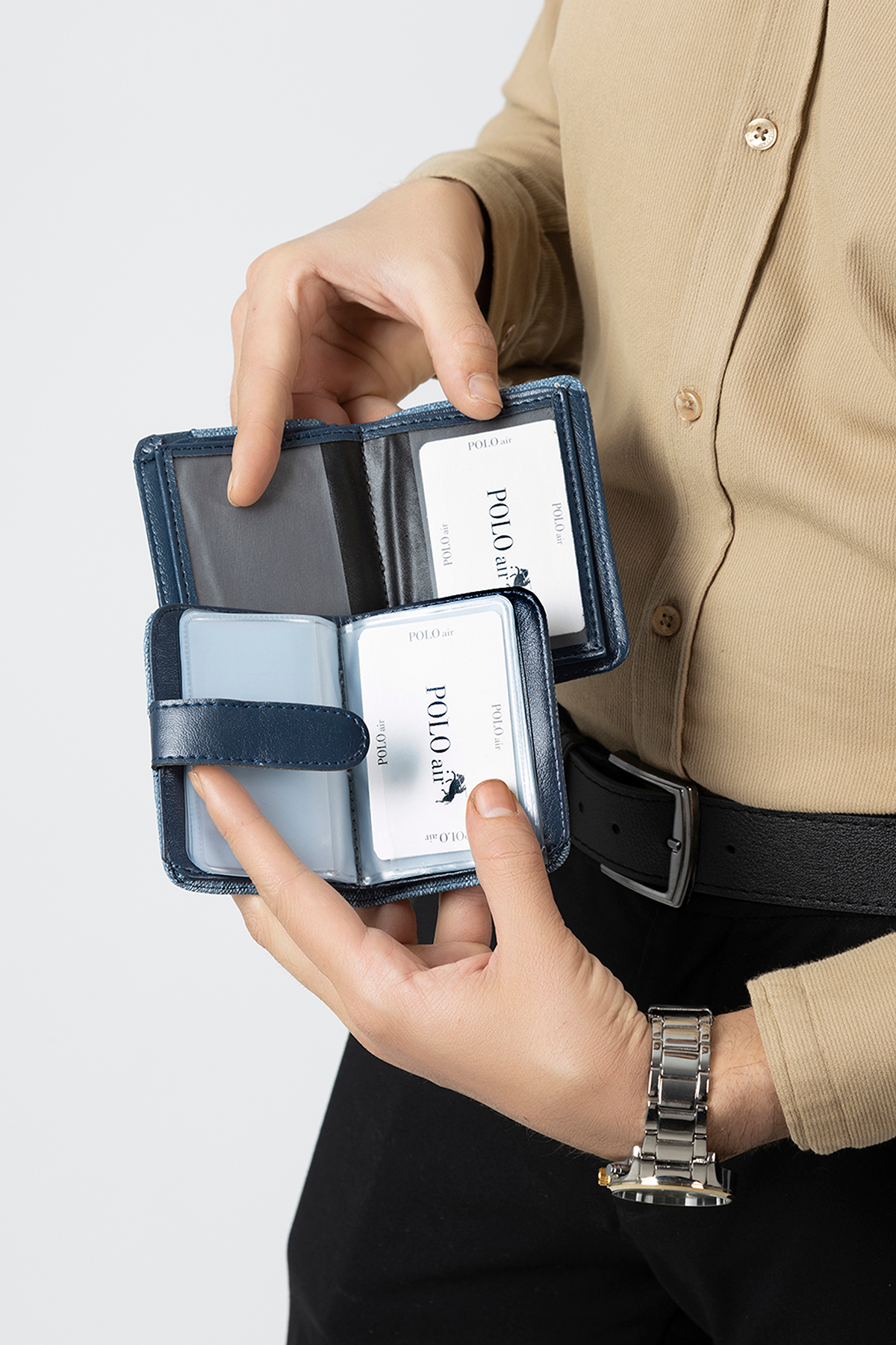 Erkek Kol Saati Cüzdan Kemer Kartlık Anahtarlık Çakmak Hediyelik Kutusunda Mavi Set Pl-7042E2 Mavi Pl-7042E2