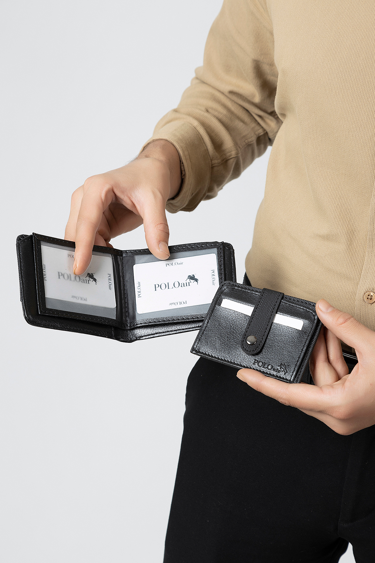 Erkek Kol Saati Kemer Cüzdan Kartlık Çakmaklı Hediyelik Kutusunda Siyah Set Pl-7027E1 Siyah Pl-7027E1