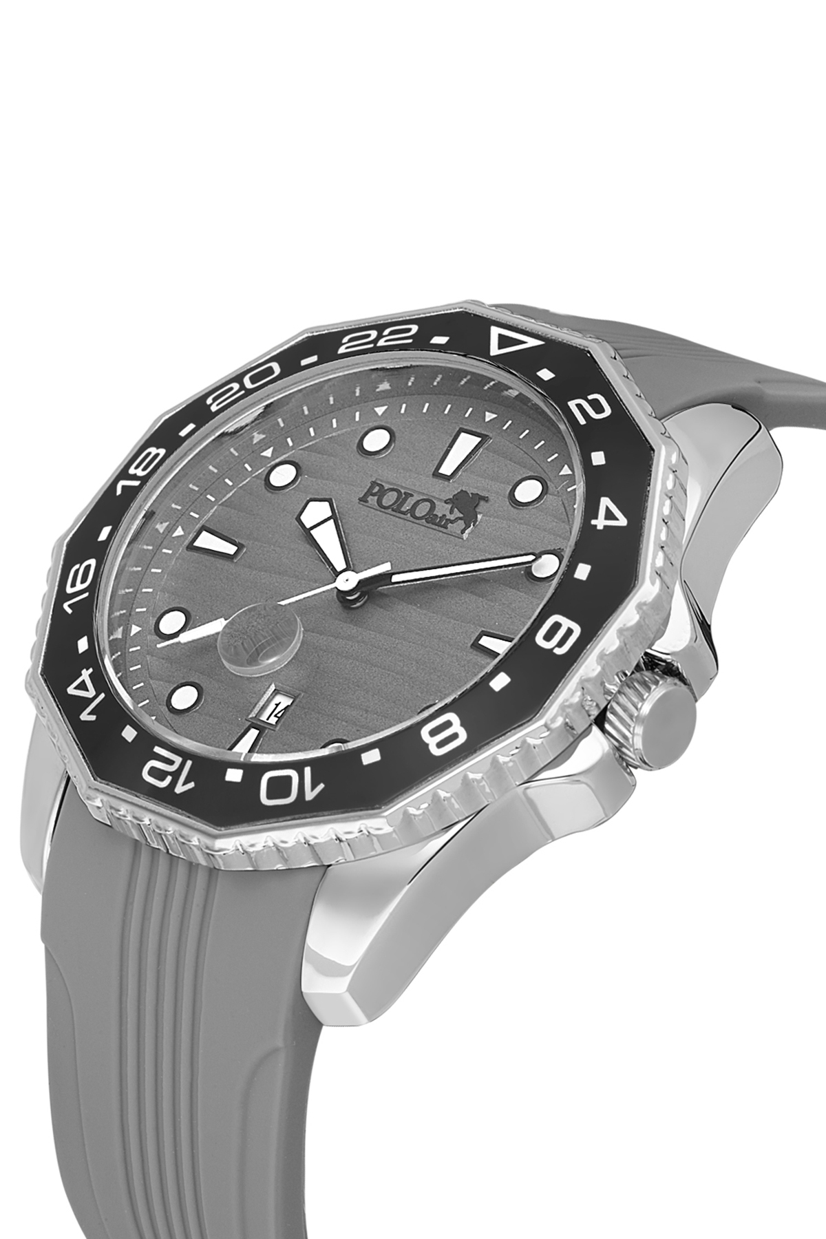 Erkek Kol Saati Kemer Cüzdan Kartlık Parfüm Hediyelik Kutusunda Gümüş Gri Set Pl-7049E4 Gri Pl-7049E4