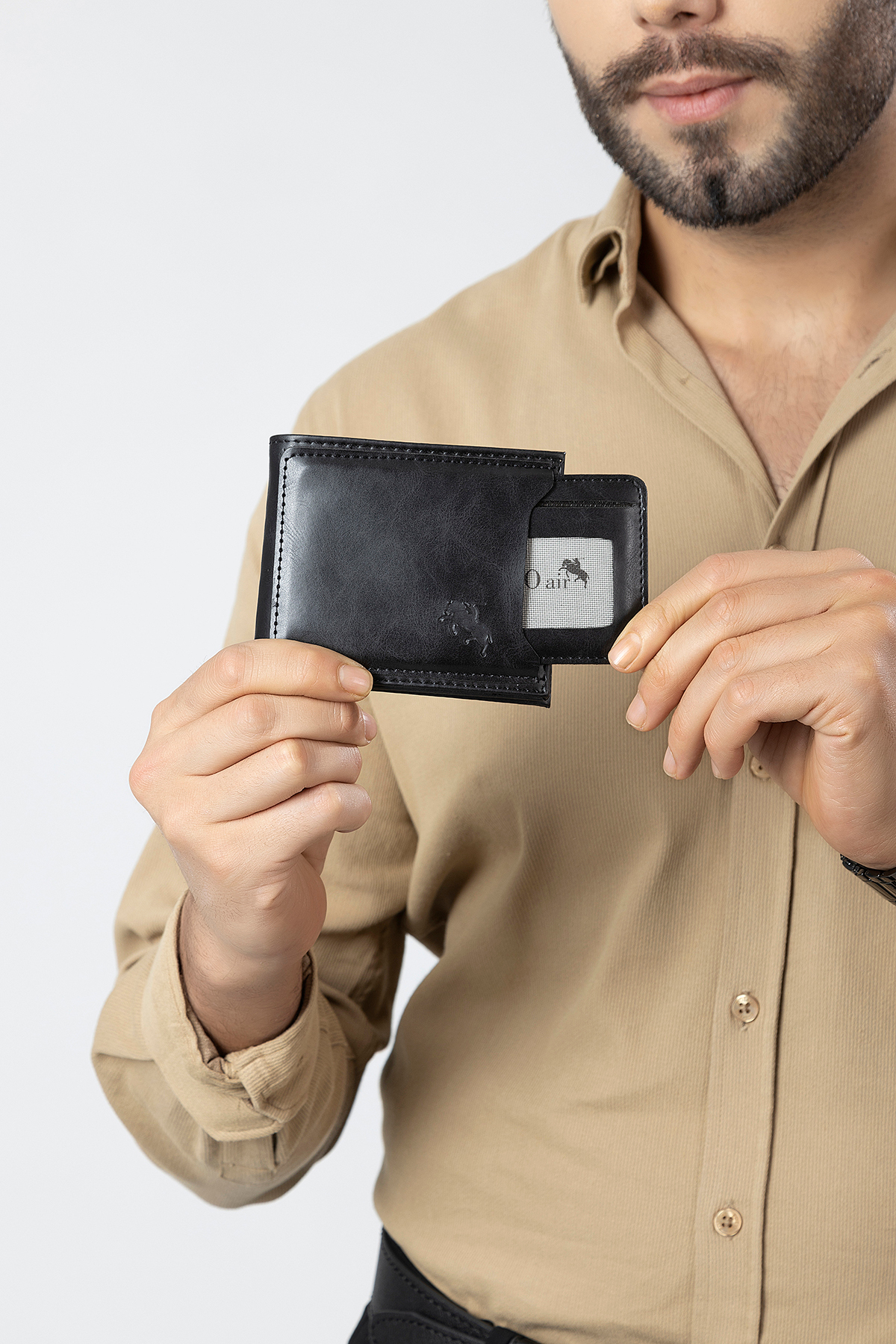 Erkek Kol Saati Kemer Cüzdan Kartlık Parfüm Hediyelik Kutusunda Gümüş Siyah Set Pl-7049E1 Siyah Pl-7049E1