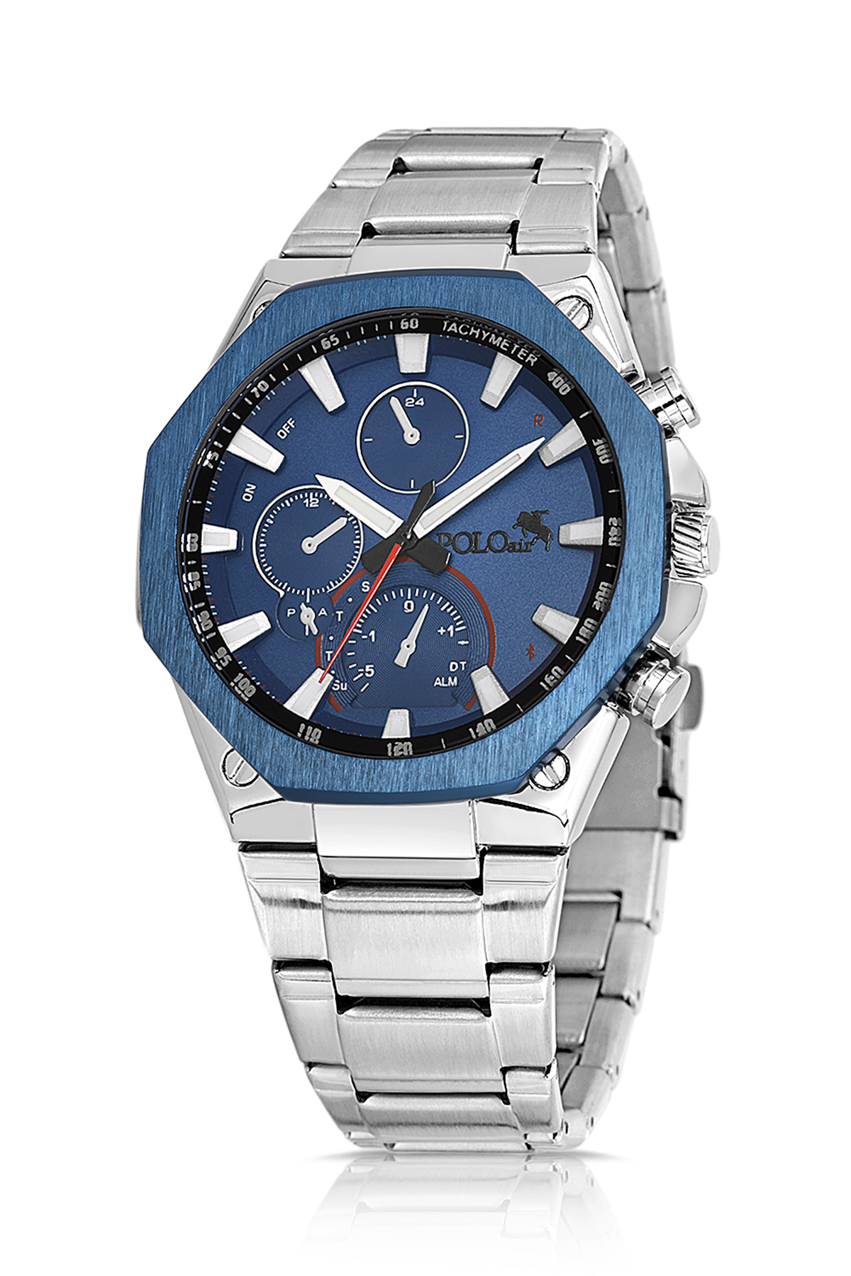 Erkek Kol Saati Parfüm Gözlük Kartlık Anahtarlık Hediyelik Kutusunda Gümüş Lacivert Renk Pl-7067E2 Lacivert-Gümüş Pl-7067E2